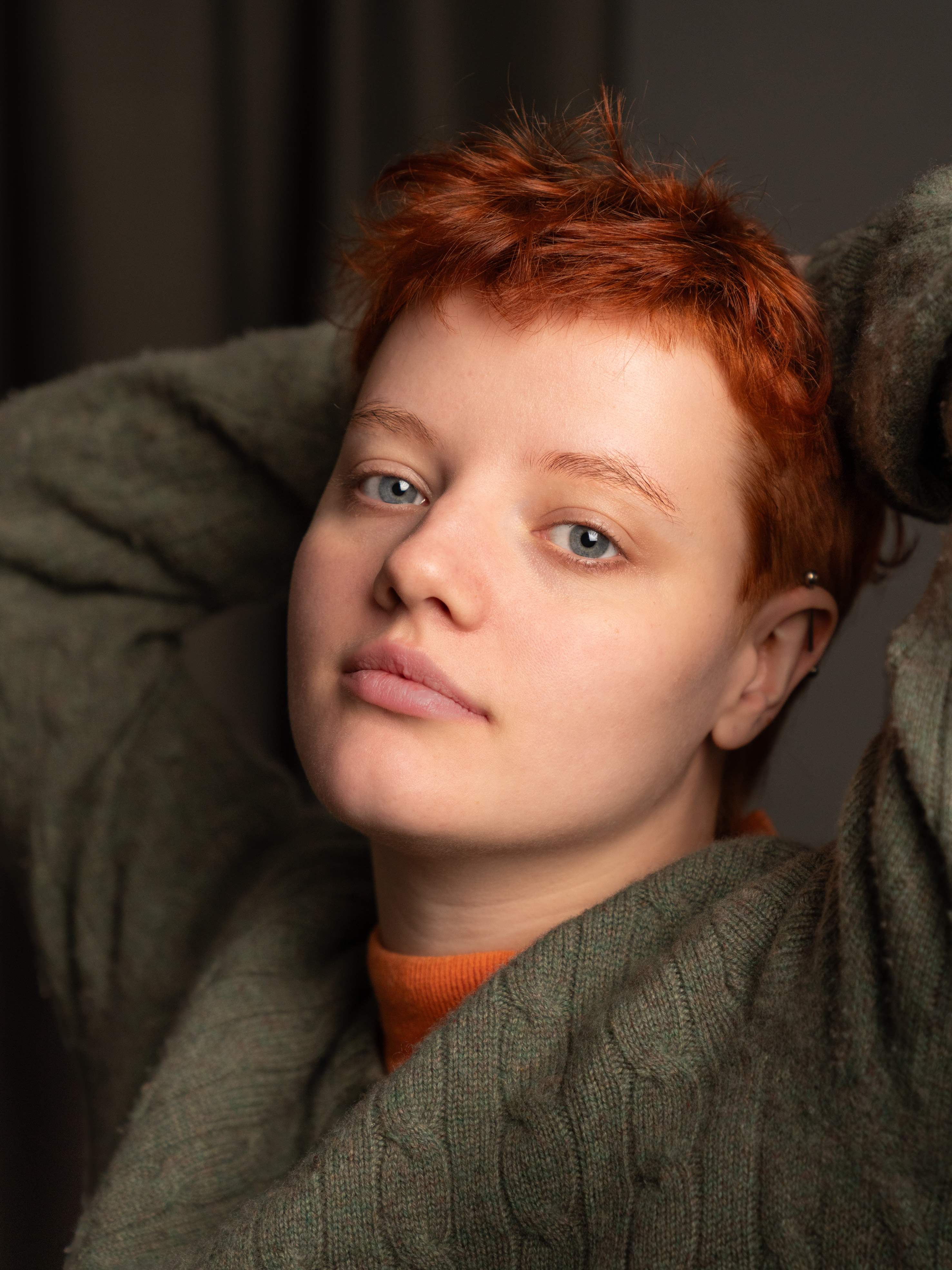 headshot of Amiot Hills, a white person with short ginger hair